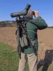 The Mulepack from CleySpy -- makes carrying scope and tripod easy