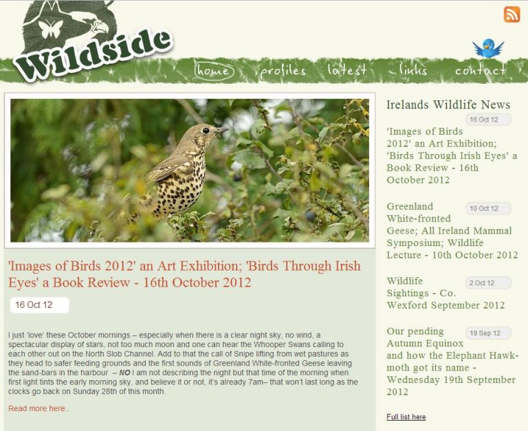 Take a walk on wexford's wild side with the wildside.ie team