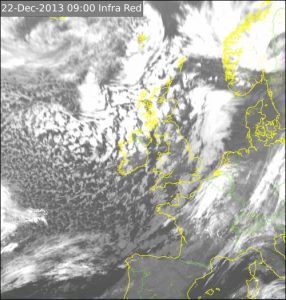 Satellite Weather Map Ireland