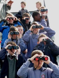 Scoil Iosaef Naofa pupils on a field trip to Cork Harbour