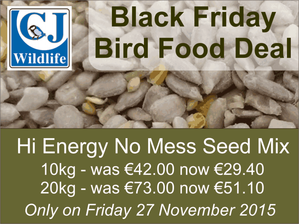 Black Friday Bird Food Deal