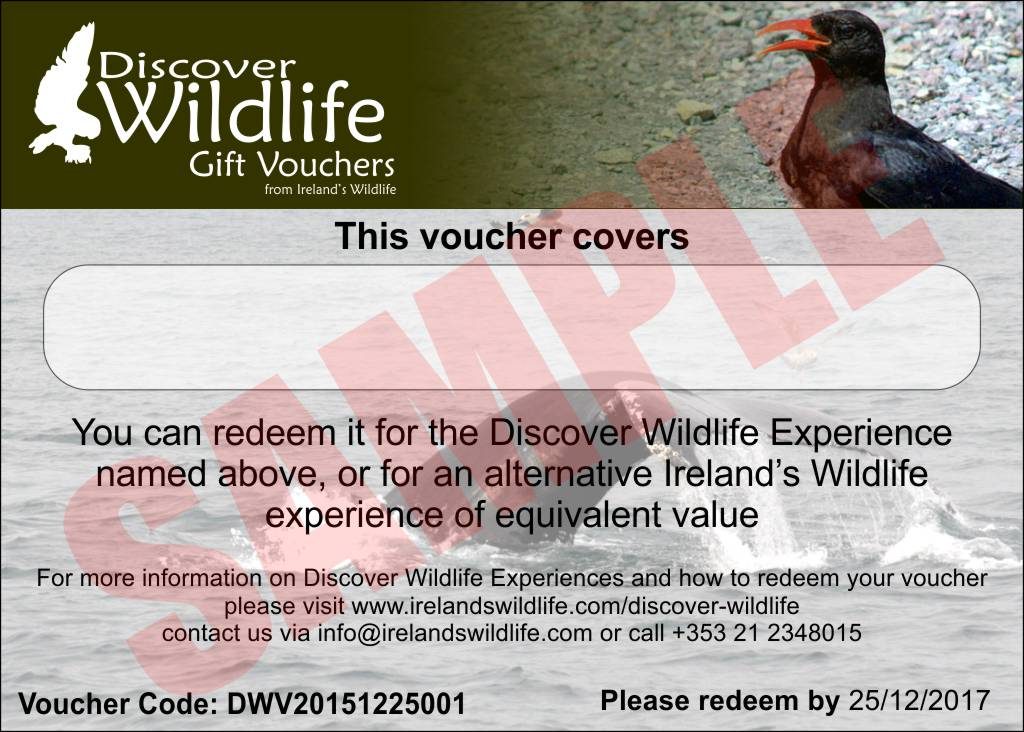Discover Wildlife Gift Voucher Sample