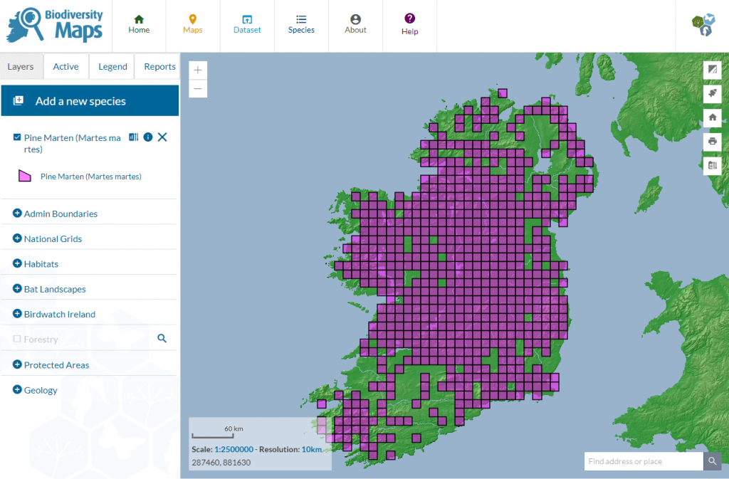 Mapping Ireland's Biodiversity