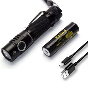 Sofirn SC31Pro with Battery and Charging Cable