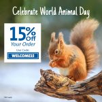 Get 15% off Garden Wildlife products for Wold Animal Day