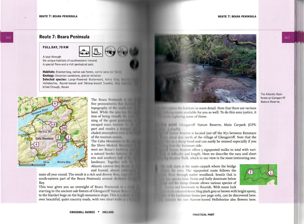 Curated Touring Routes for Wildlife and Nature enthusiasts in the Crossbill Guide to Ireland.
