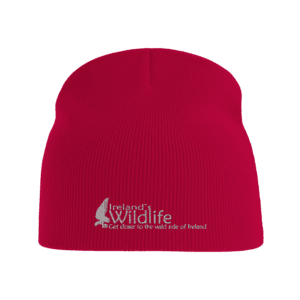 Ireland's Wildlife Beanie Red